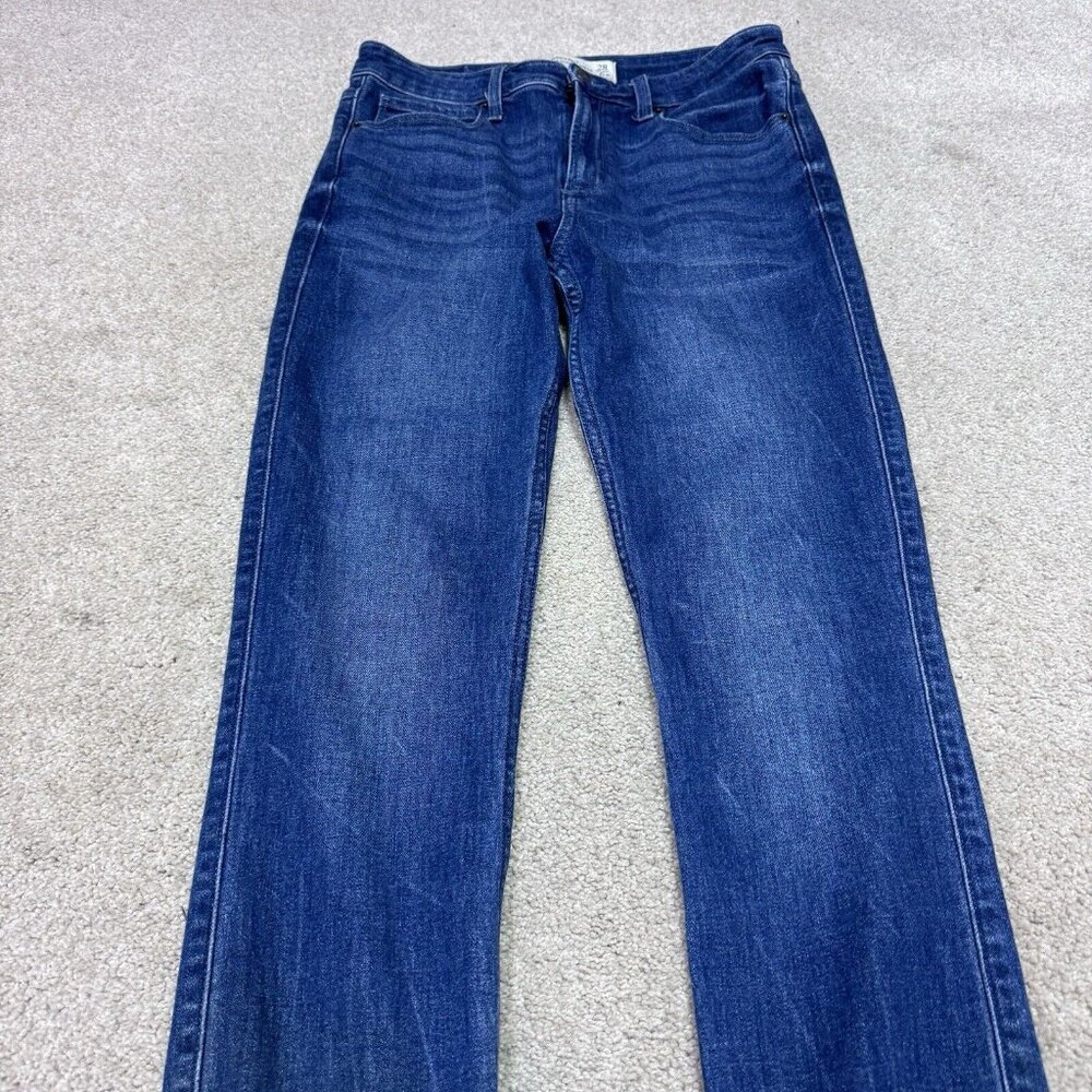 Abercrombie & Fitch Indigo Cropped Jeans - Picture 6 of 12